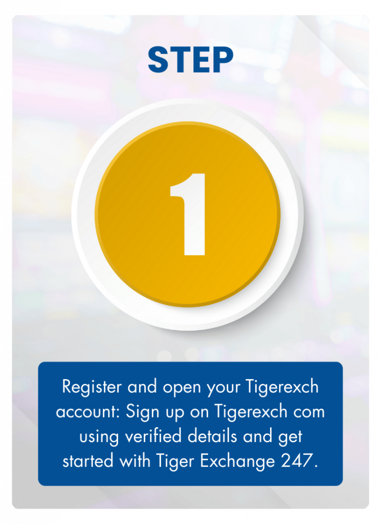 Registration step one